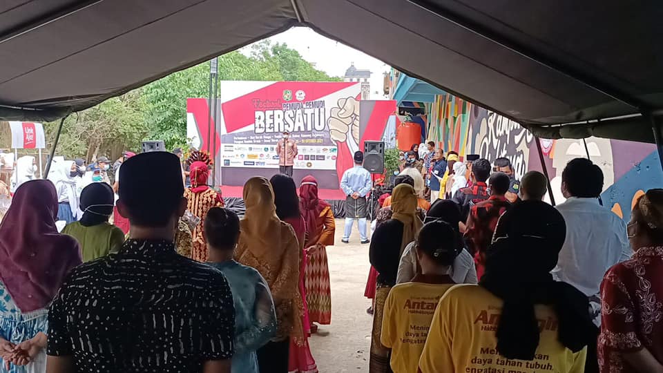 Peringatan Hari Sumpah Pemuda Di Festival Pemuda Pemudi Bersatu